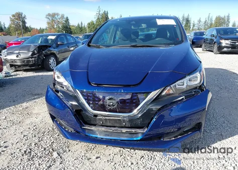 2020 Nissan Leaf Sv 40 Kwh из США, поврежденный, VIN 1N4AZ1CP3LC311598